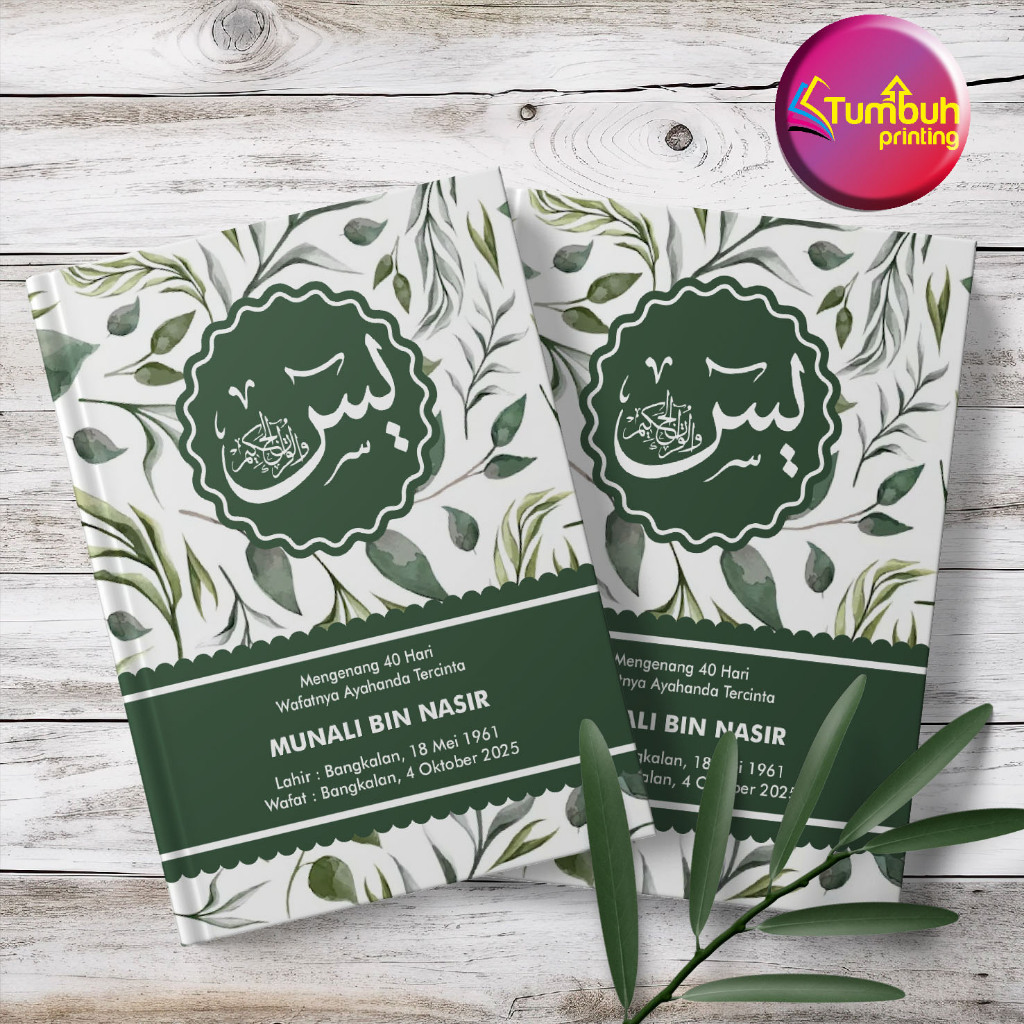 CETAK BUKU YASIN DAN TAHLIL CUSTOM