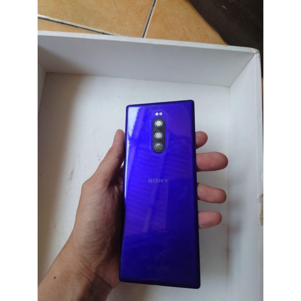 Backdoor sony xperia 1 au original copotan