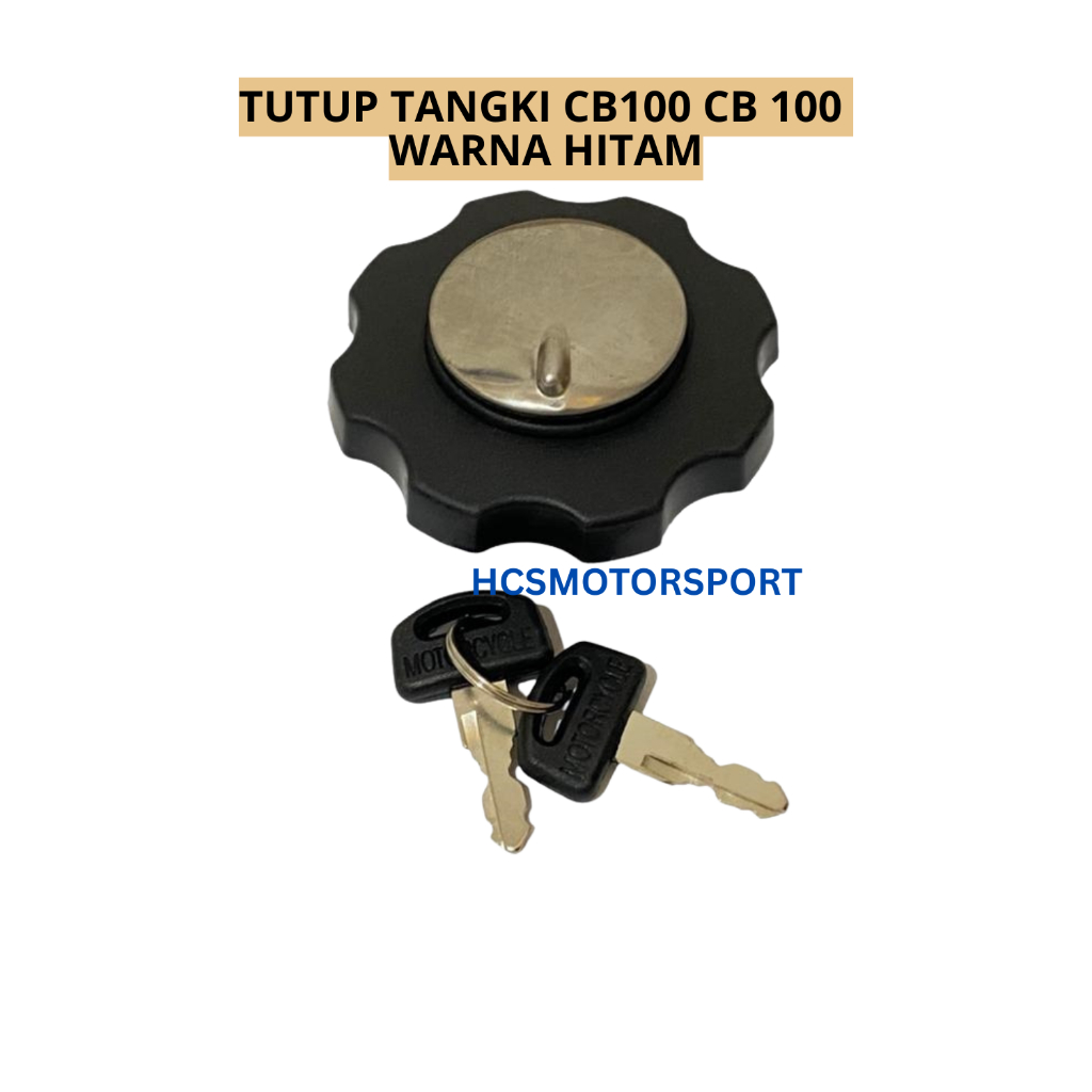 TUTUP TANGKI CB100 CB 100 WARNA HITAM