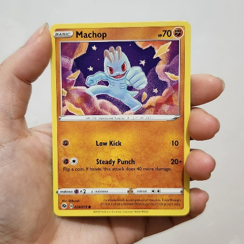 [BACA CAPTION] Kartu Pokemon TCG English - Machop Machoke Machamp