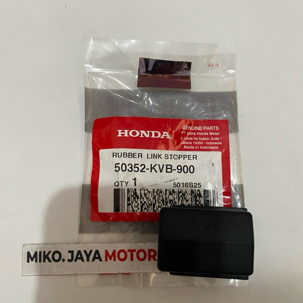 KARET BANTALAN MESIN 50352-KVB-900 VARIO 110 KARBU BEAT FI SCOOPY FI ORIGINAL HONDA