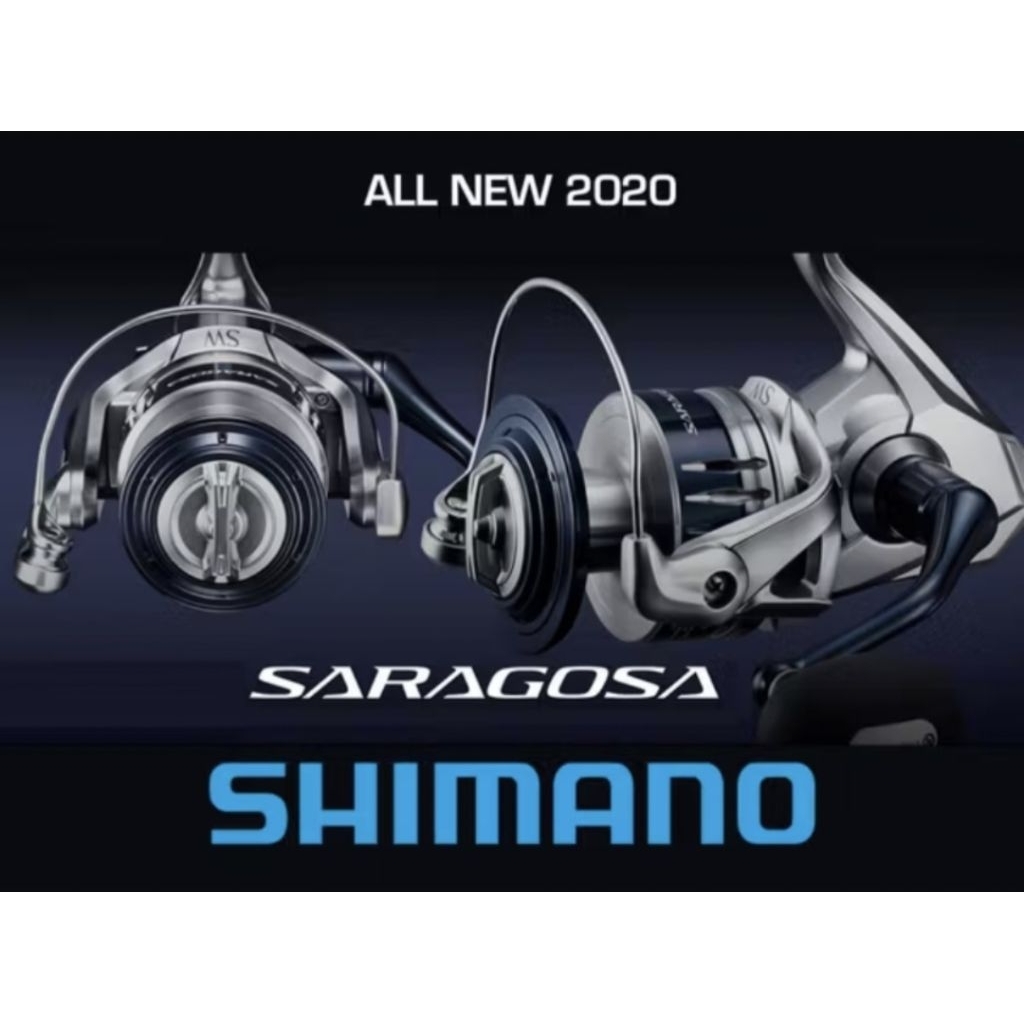 Reel Shimano Saragosa 2020 SW 5000 6000 8000 10.000 14.000 PG HG XG
