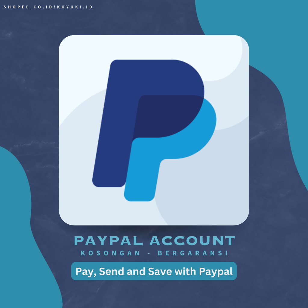 Akun Paypal | Tipe Kosongan | Full Garansi