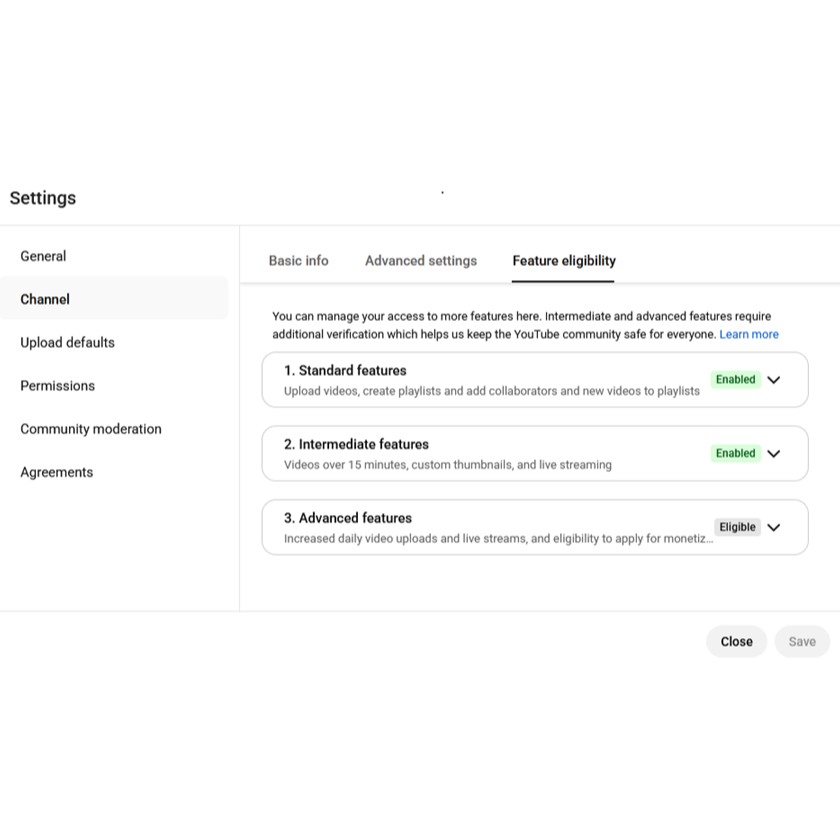 Akun Youtube Tua/Lawas 2015,2016,2017 Sudah Verifikasi Fitur Menengah