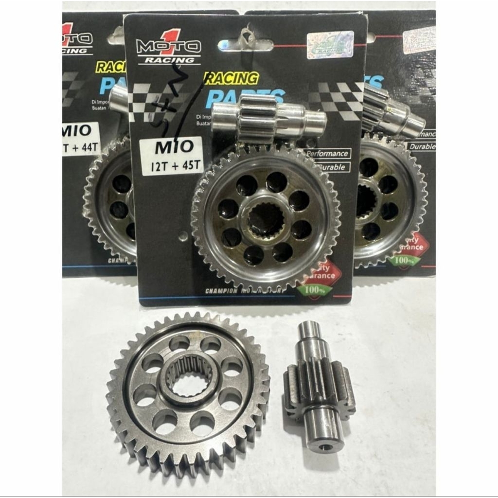 Gigi rasio mio fino mio smile mio sporty mio karbu  ratio gear moto 1 RACING ukuran 14-40 14-41 14-4