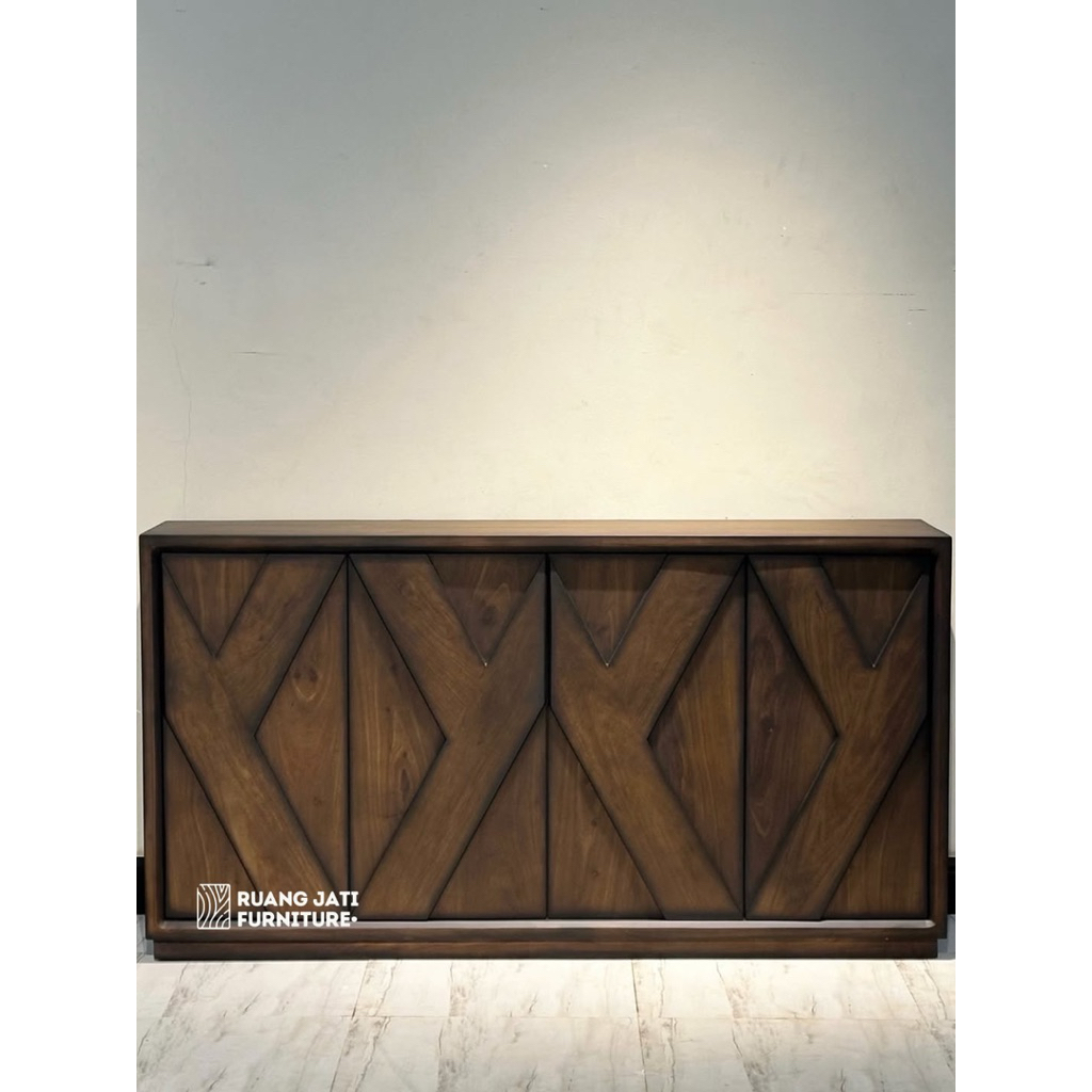 bufet tv jati / kabinet tv minimalis / kabinet tv murah