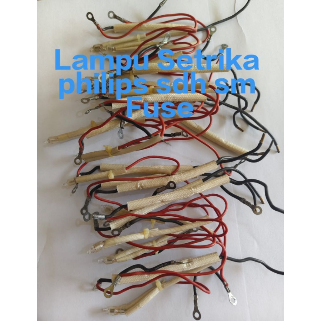 Lampu setrika Philips satuset lampu dengan Fusenya