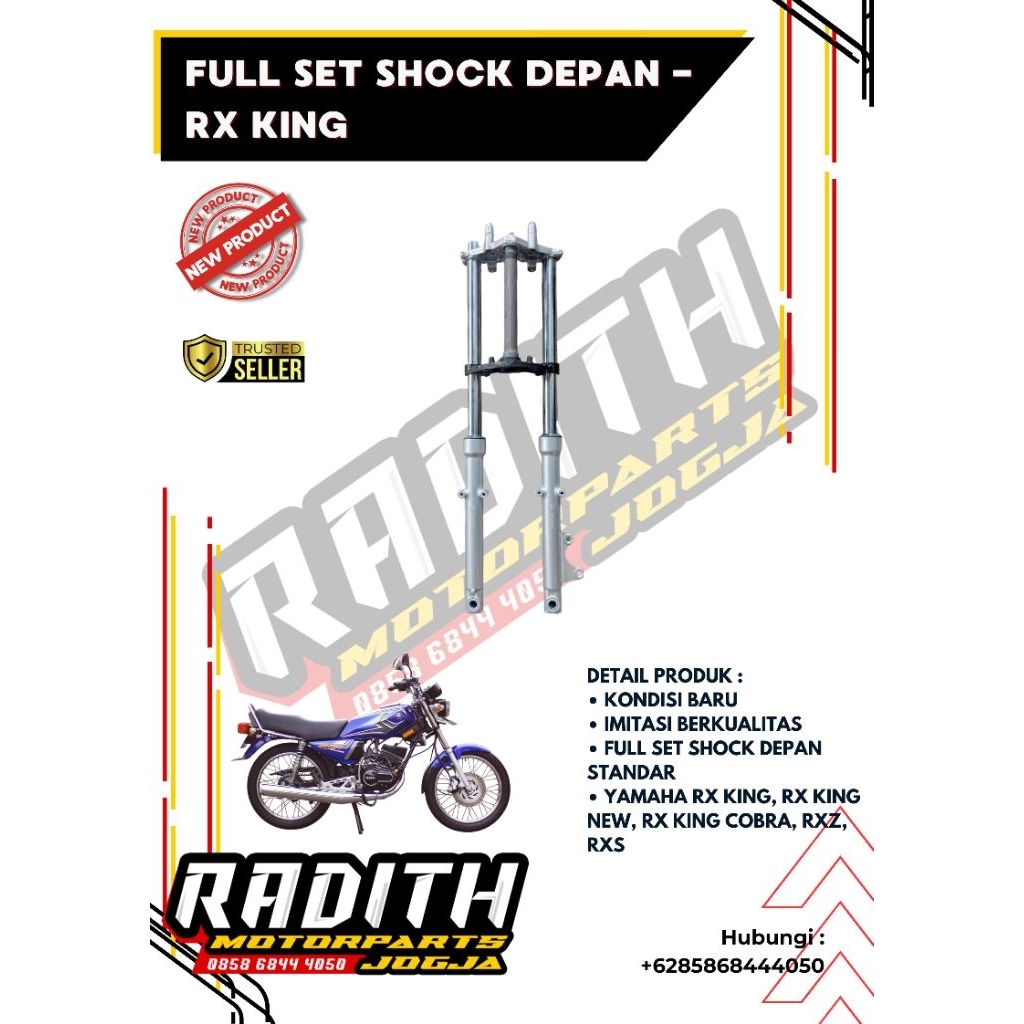 Full Set Shock Depan - RX King, RX King New, RX Cobra, RXZ, RXS