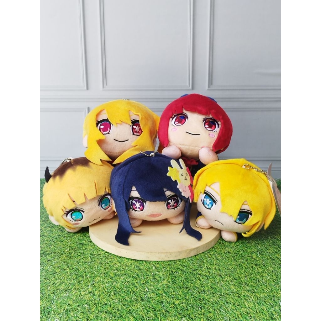 Boneka Plush Anime Oshi no Ko Nesoberi Aqua - Ruby - Ai Hoshino - Kana Arima - Mem-Cho Original