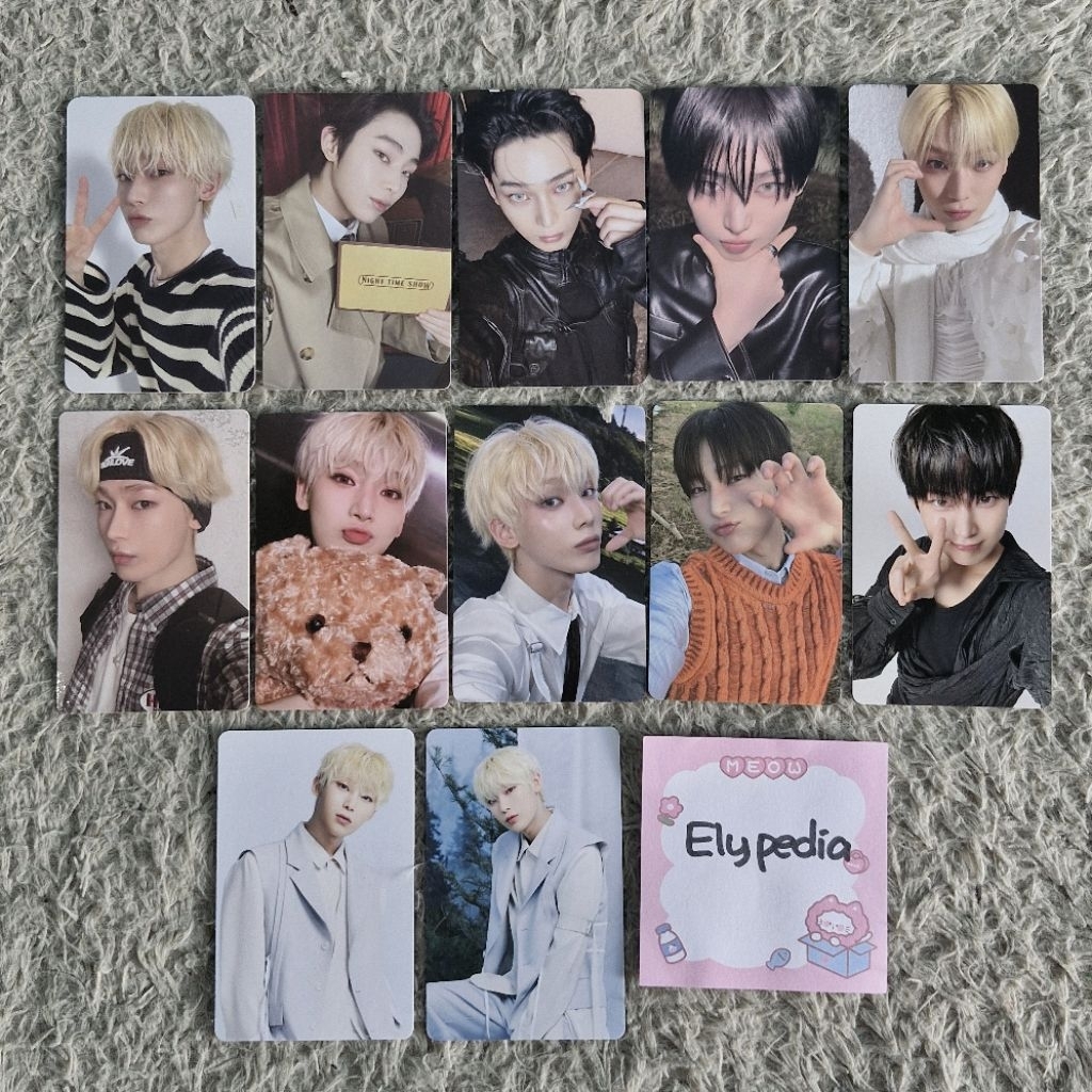 [READY] ENHYPEN Sunoo Official Photocard Album, Benefit & Merchandise Photocard PC FATE+ Jakarta Reg
