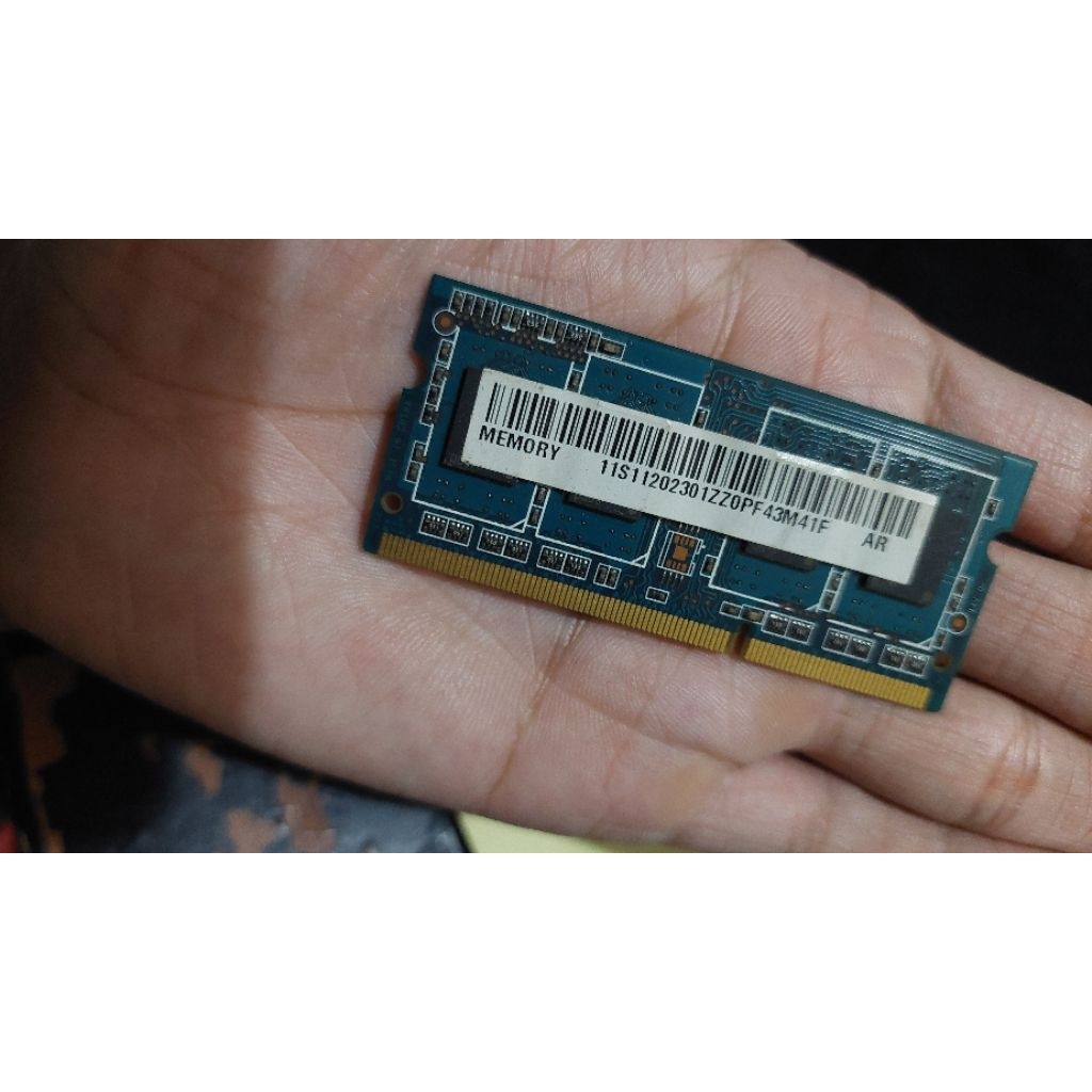 RAM Laptop Ramaxel 2GB DDR3L PC3L-12800S 1600MHz SODIMM Low Voltage Original