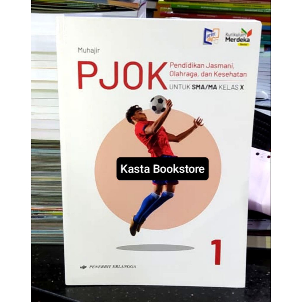 Buku PJOK Kelas 10 SMA Kurikulum Merdeka Rev Erlangga