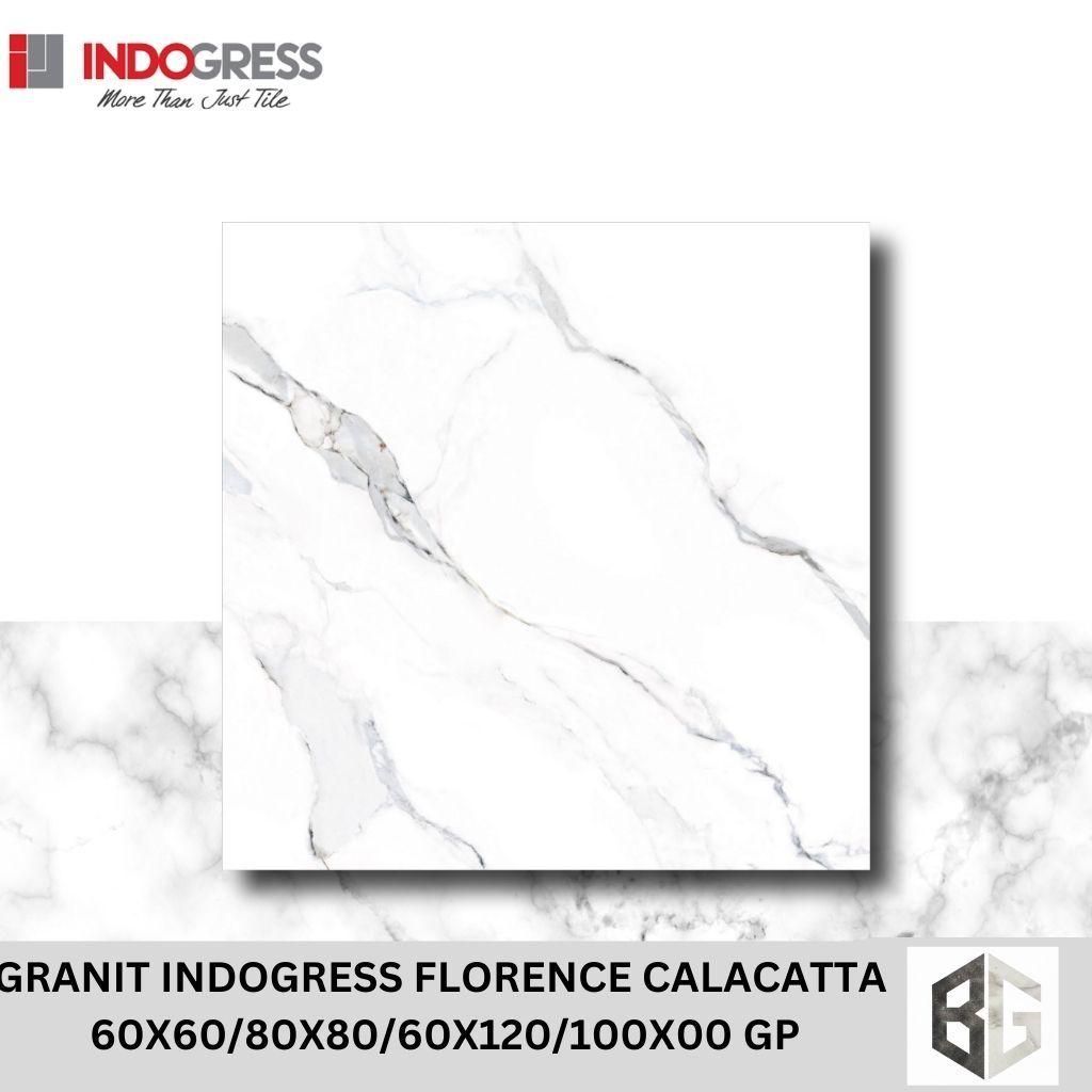 GRANIT INDOGRESS FLORENCE CALACATTA 60x60 / 80x80 / 60x120 / 100x100 Glazed Polished