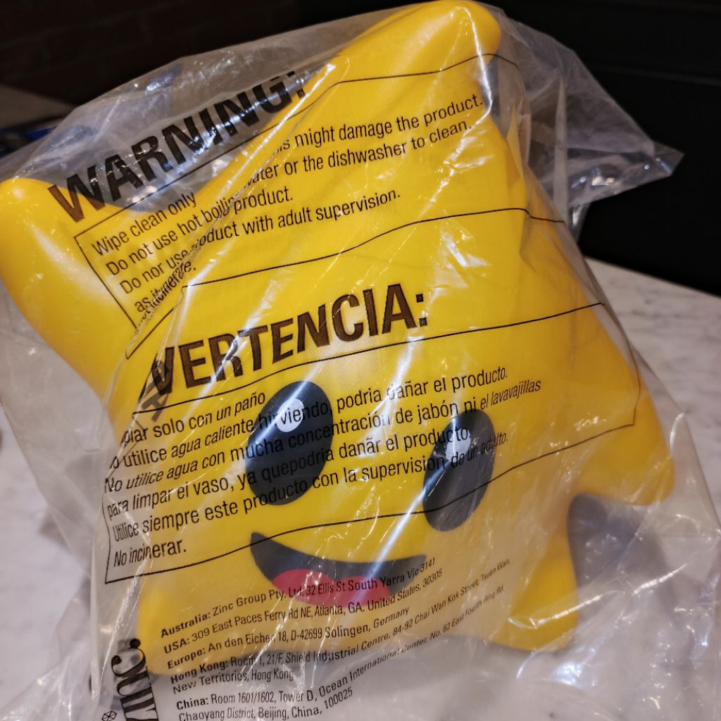 tumbler & popcorn container bucket film cgv