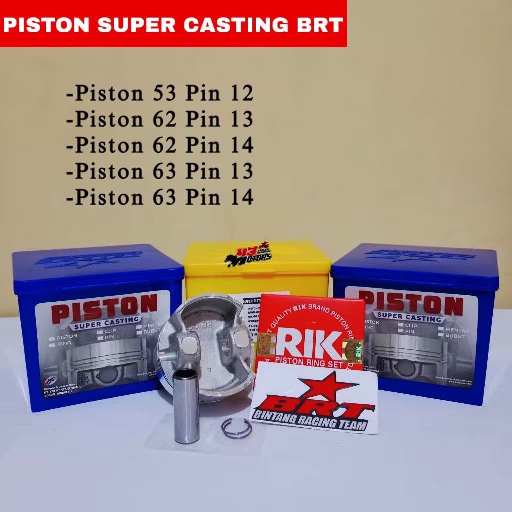 PISTON BRT PIN 14 | SUPER FORGET PISTON BRT