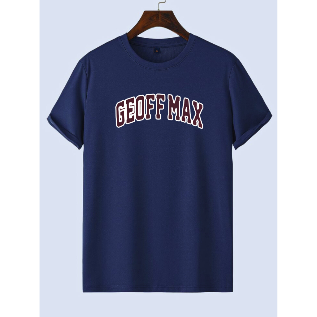Kaos Geoff Max Cowok Keren - Geoff Max Legend Blue Navy - T-Shirt Pria - Kaos Pria - T-Shirt Unisex