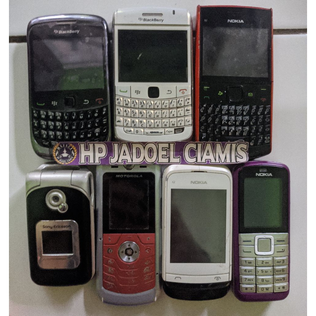 Nokia Samsung Blackberry Hp Jadul Rongsok Anggap Matot