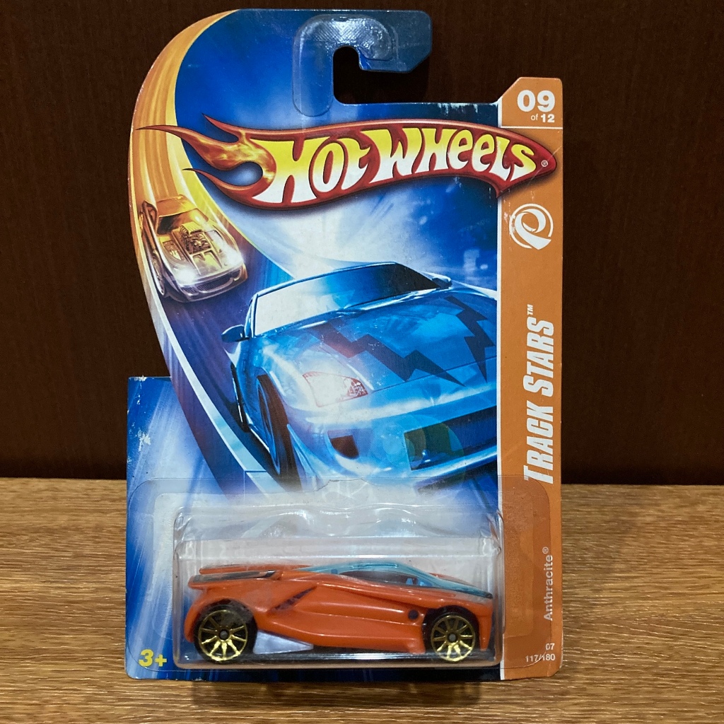 Hot Wheels Regular Anthracite Lot 2007 Track Stars Star Diecast HotWheels HW Blue Card Mobilan Mobil