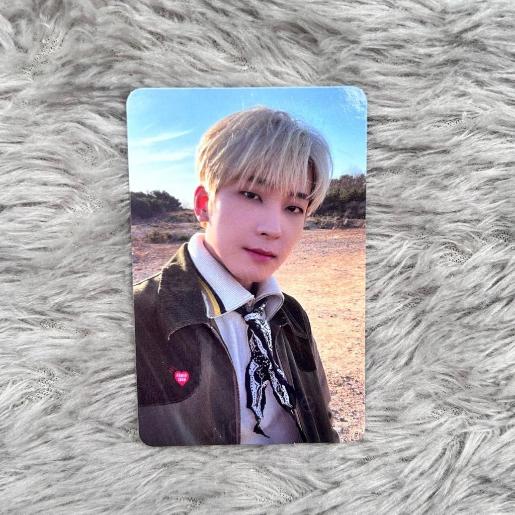 PHOTOCARD OFFICIAL JEON WONWOO FACE THE SUN PATH EP 4 BACKSIDE BROWN SEVENTEEN PLEDIS ENT