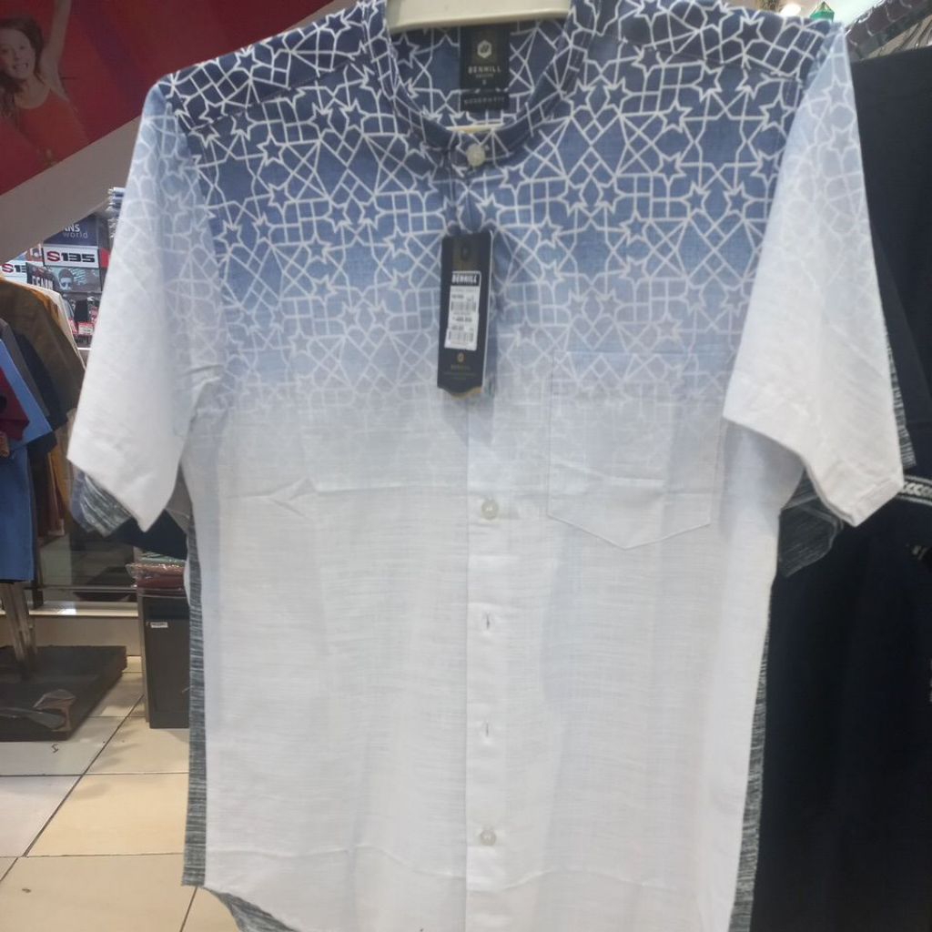 KEMEJA BATIK  GRADASI MODEL TERBARU BENHILL
