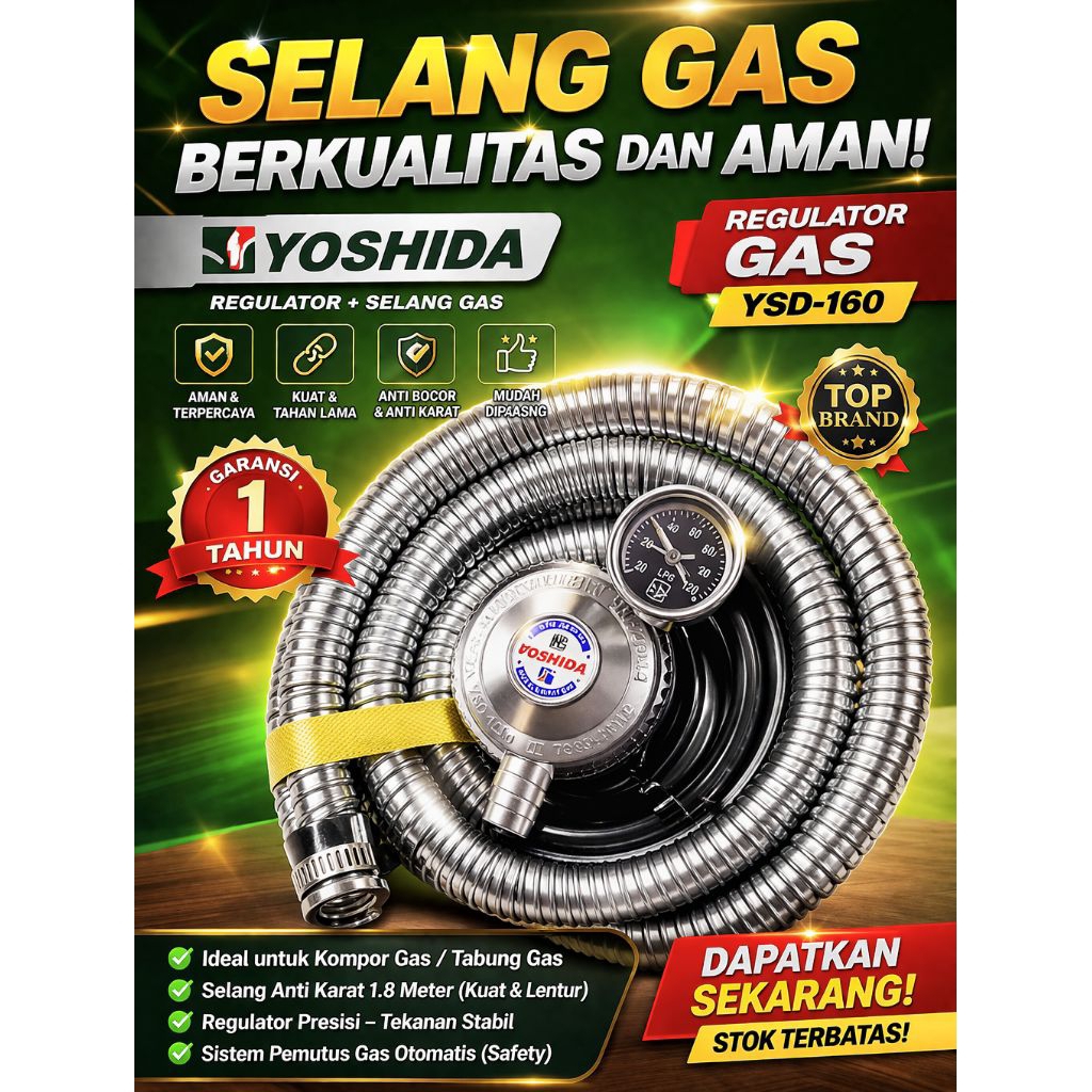 selang regulator Yoshida
