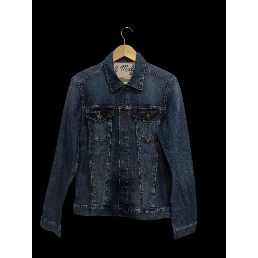 jacket denim who au california biru sz M (102-104*65)