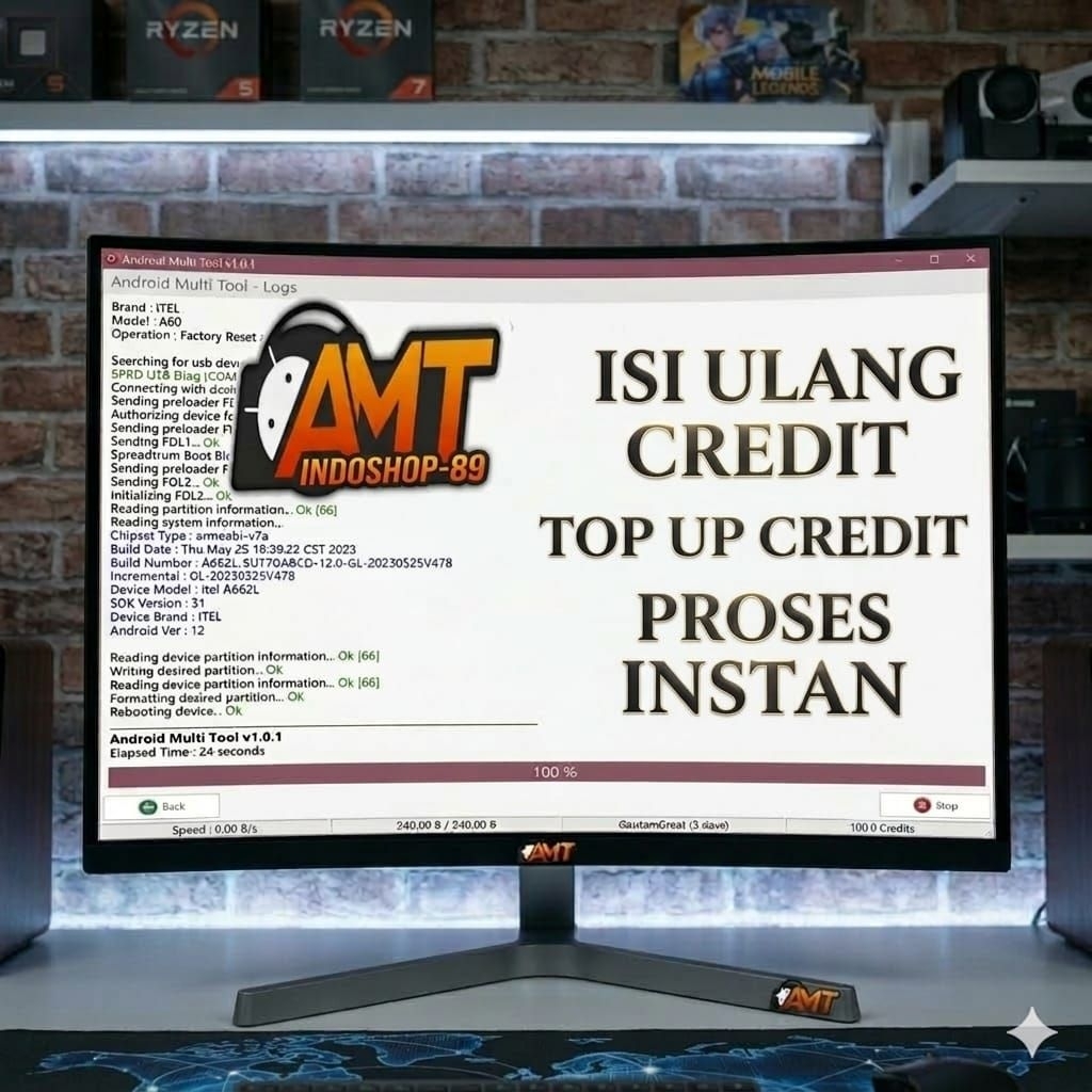 ISI ULANG CREDIT ANDROID MULTI TOOL AMT