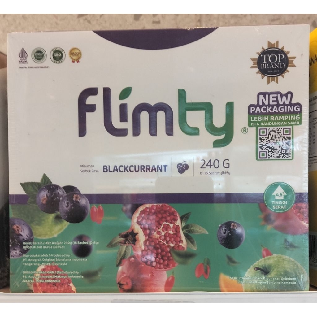 Filmty blackcurrant 240 gram 16sachet x15gr
