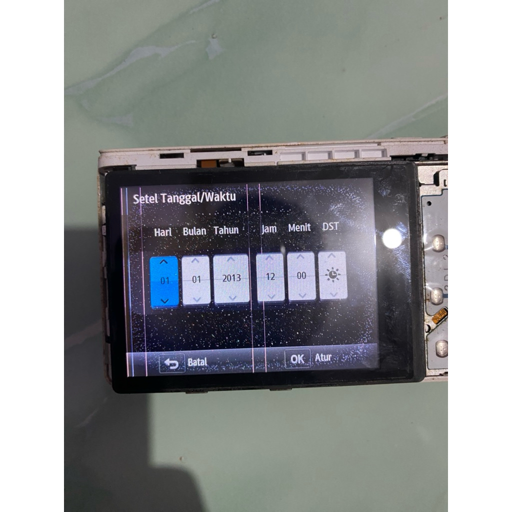 LCD POKET SAMSUNG WB250F ORIGINAL