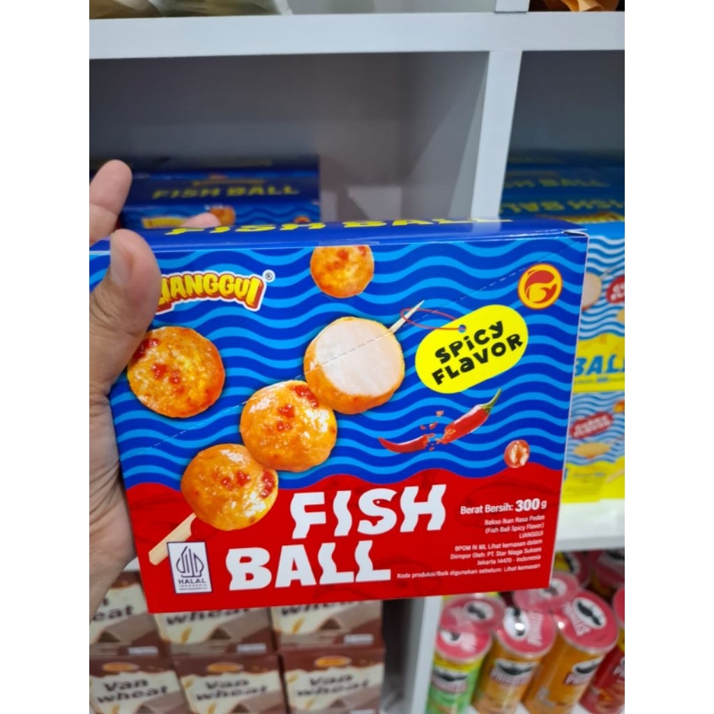 LATIO FISH BALL SATE 1 BOX ( ISI 30 PCS ) 100% HALAL