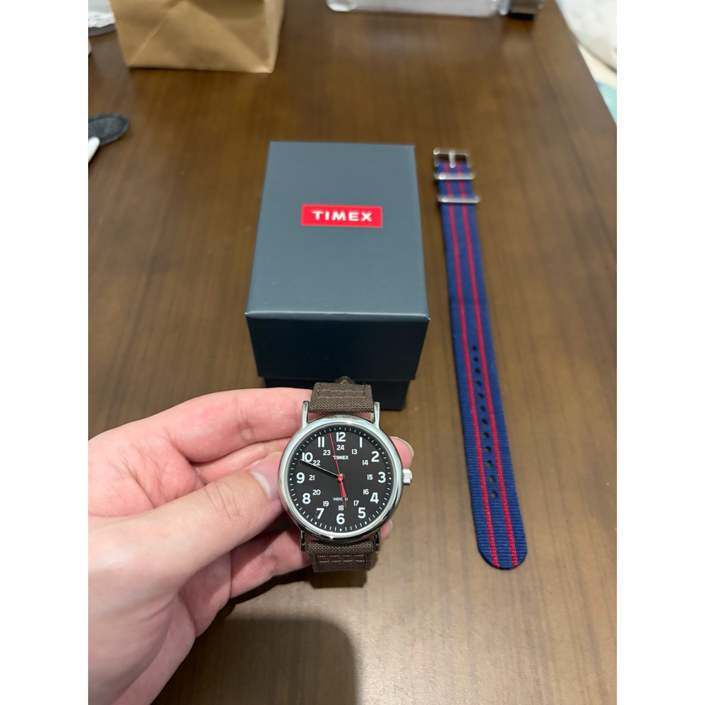 Jam Tangan Timex Weekender Original Black