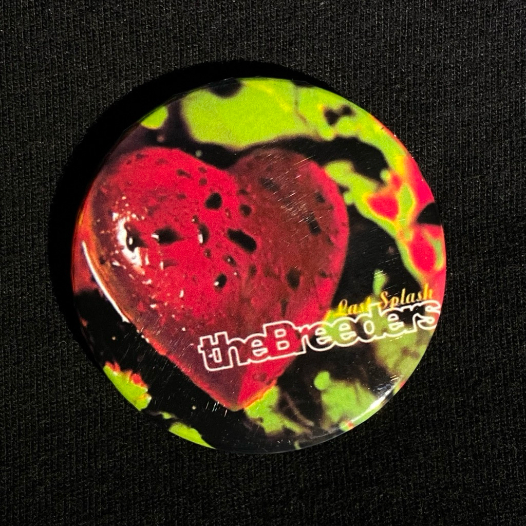 Pin button theBreeders Last splash album