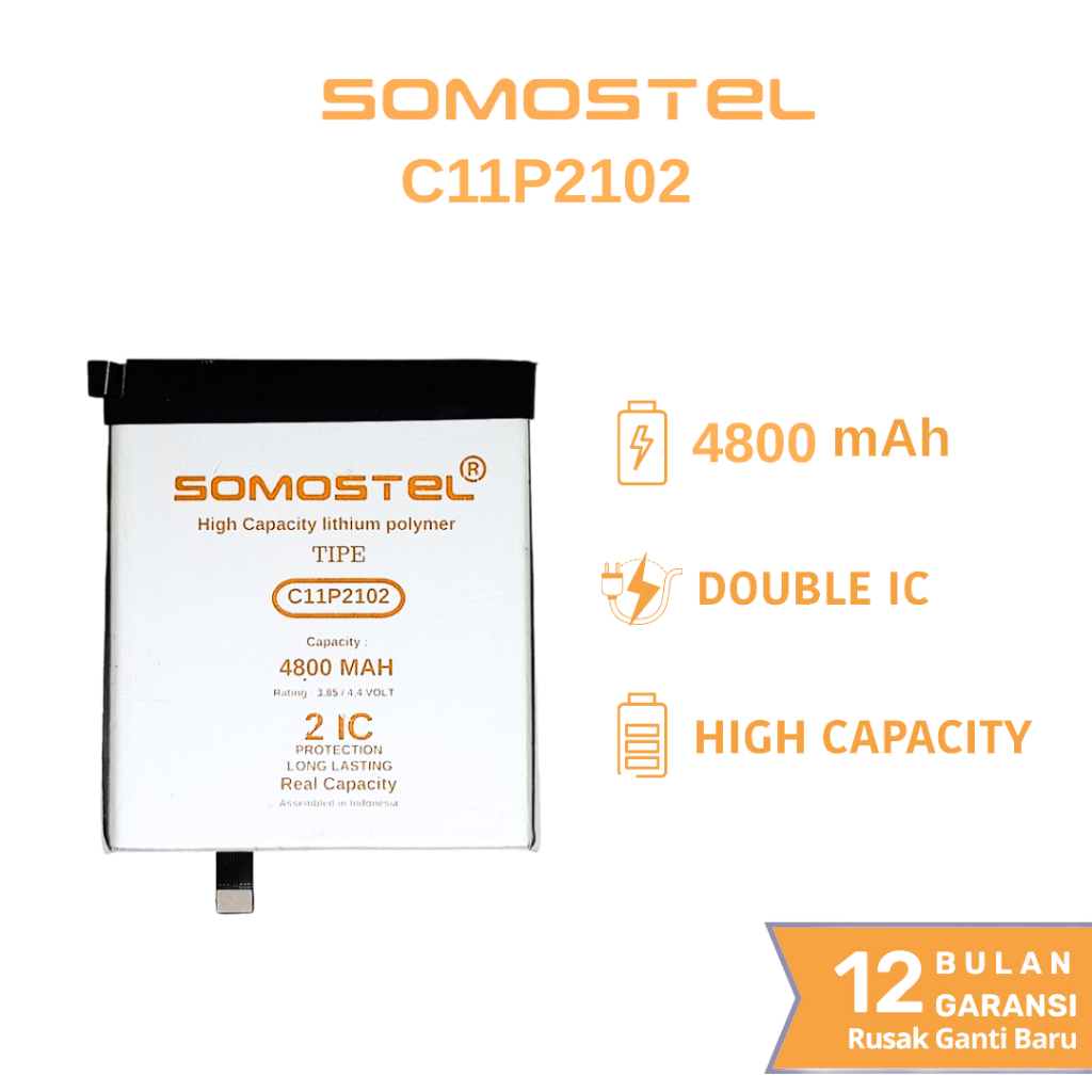 Somostel - C11P2102 Asus Zenfone 9 / Zenfone 10 Batre Batrai Baterai