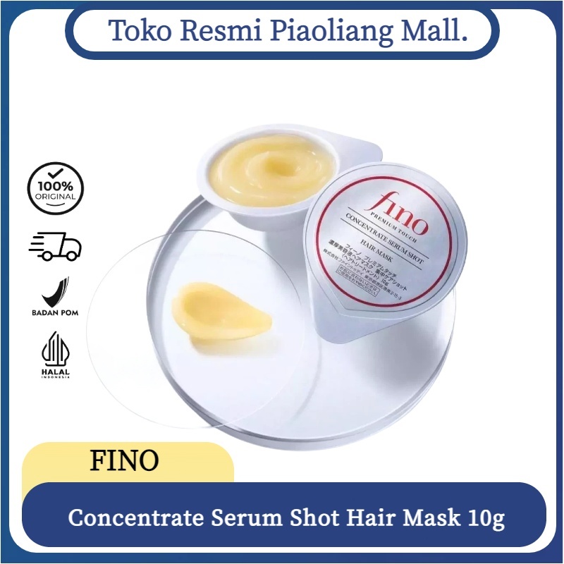 Fino Concentrate Serum Shot Hair Mask 10g*3