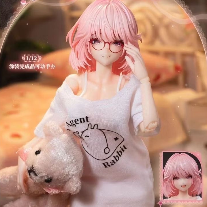[PO TERBATAS] Snail Shell RA-01L Ailin Holiday Casual 1/12 Figure Anime Girl Action Figure Original