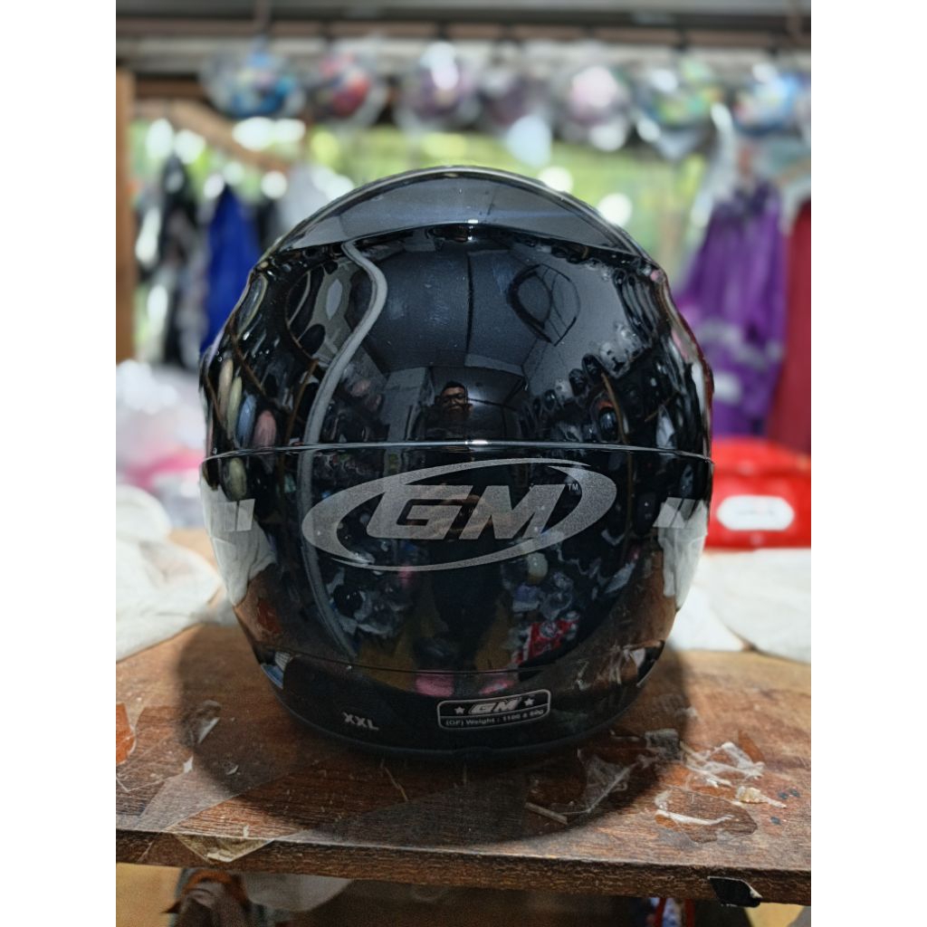 HELM GM Hitam XXL ORIGINAL