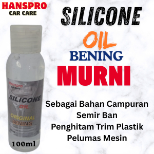Silicone Oil Murni Bening 100ml