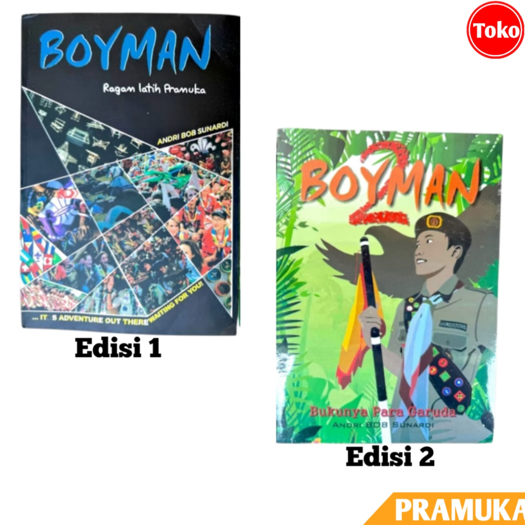 Buku Boyman Edisi 1 / Buku boyman Edisi 2 / Buku Pramuka Boyman