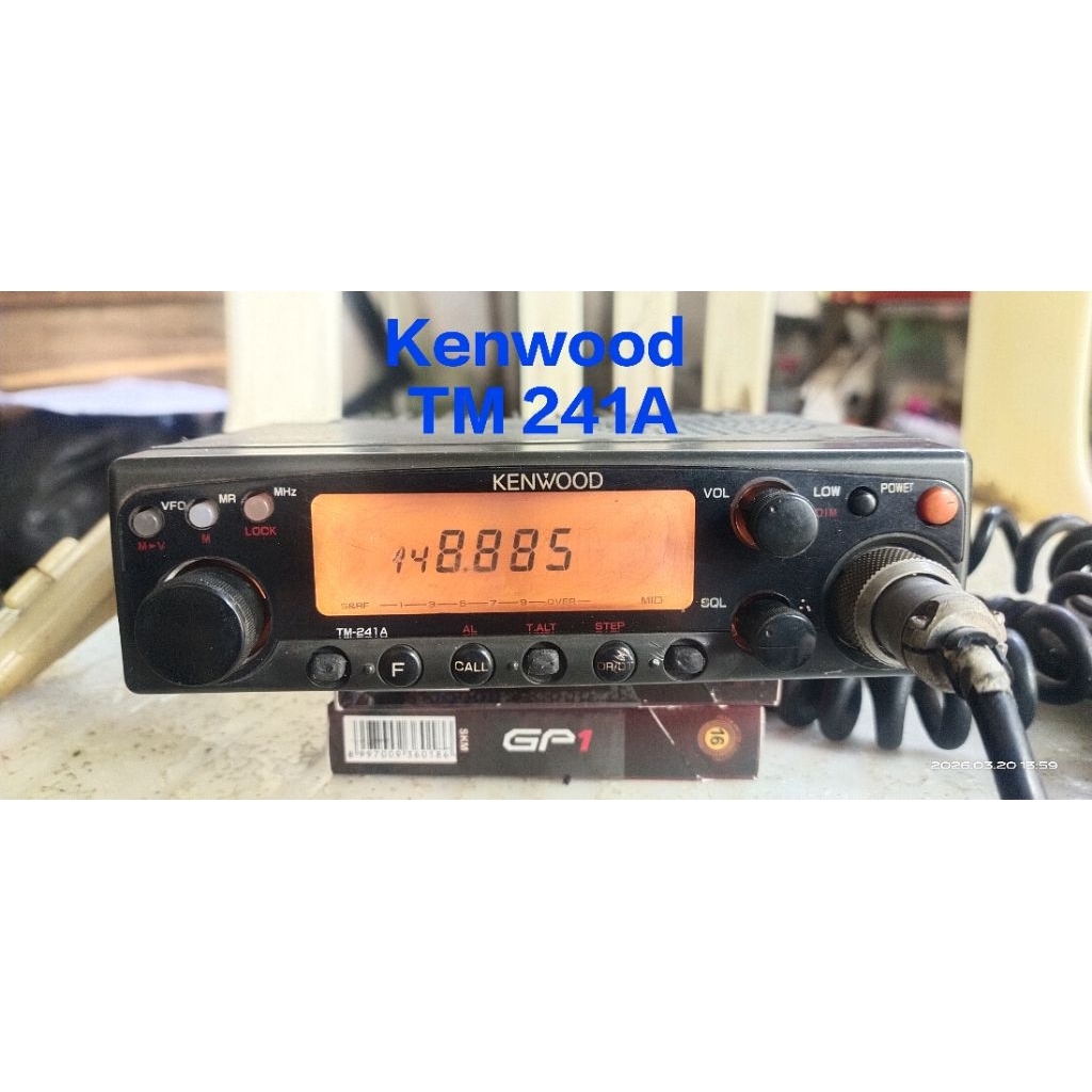 Rig KENWOOD TM 241 A Kondisi Mulus Joooss