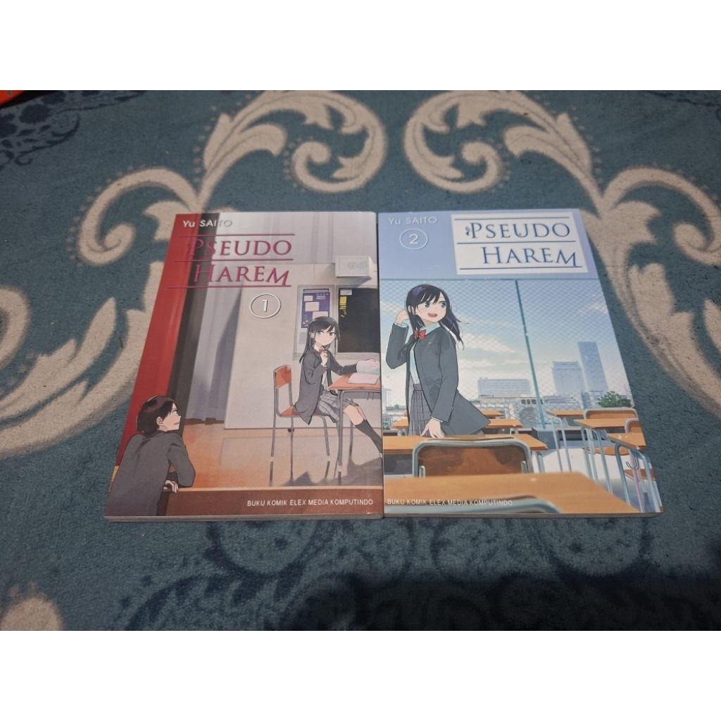 Komik Pseudo Harem set vol 1-2 (Rare)