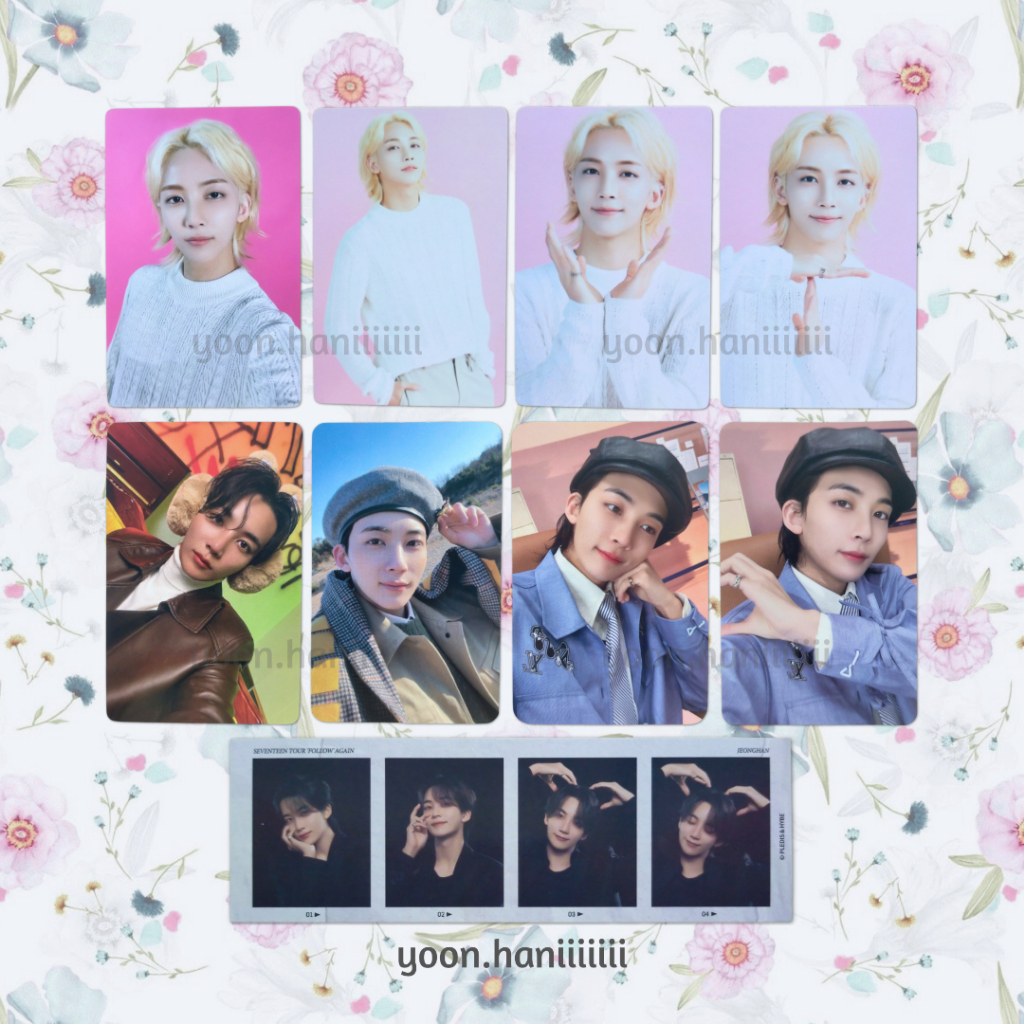 (READY STOCK) Official Photocard SEVENTEEN Jeonghan Seventeen’s Cafe Seoul Barbie Trading Card TC JX