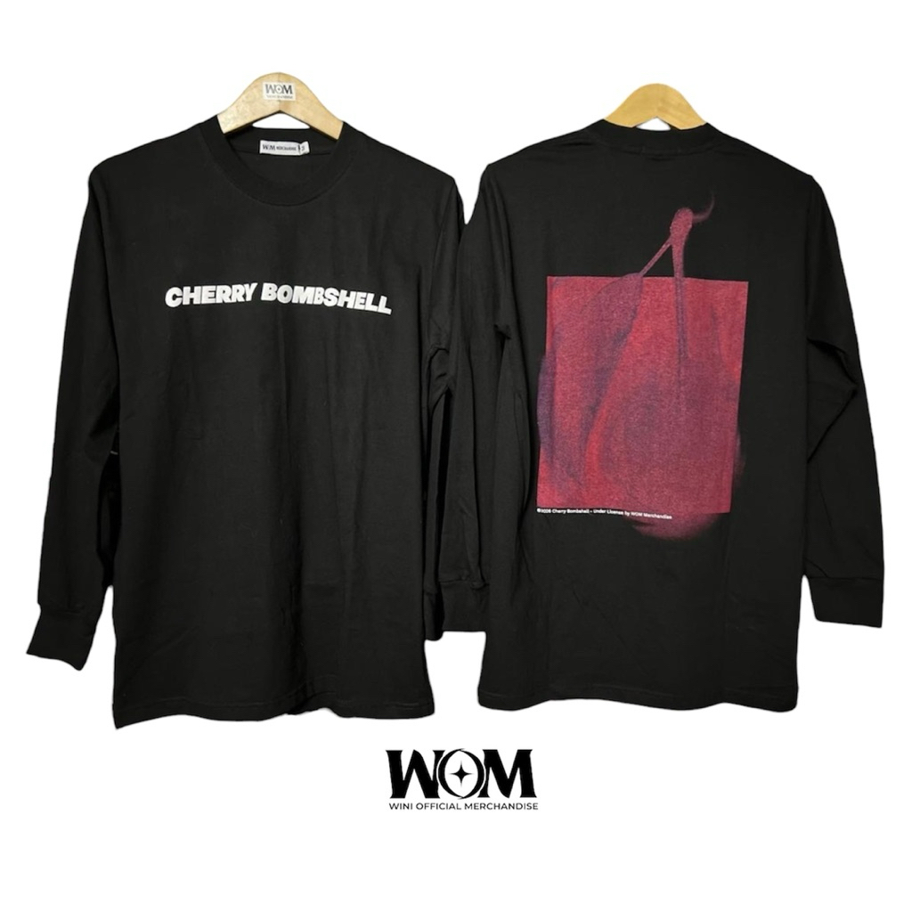 Kaos Band Cherry Bombshell - Longsleeve