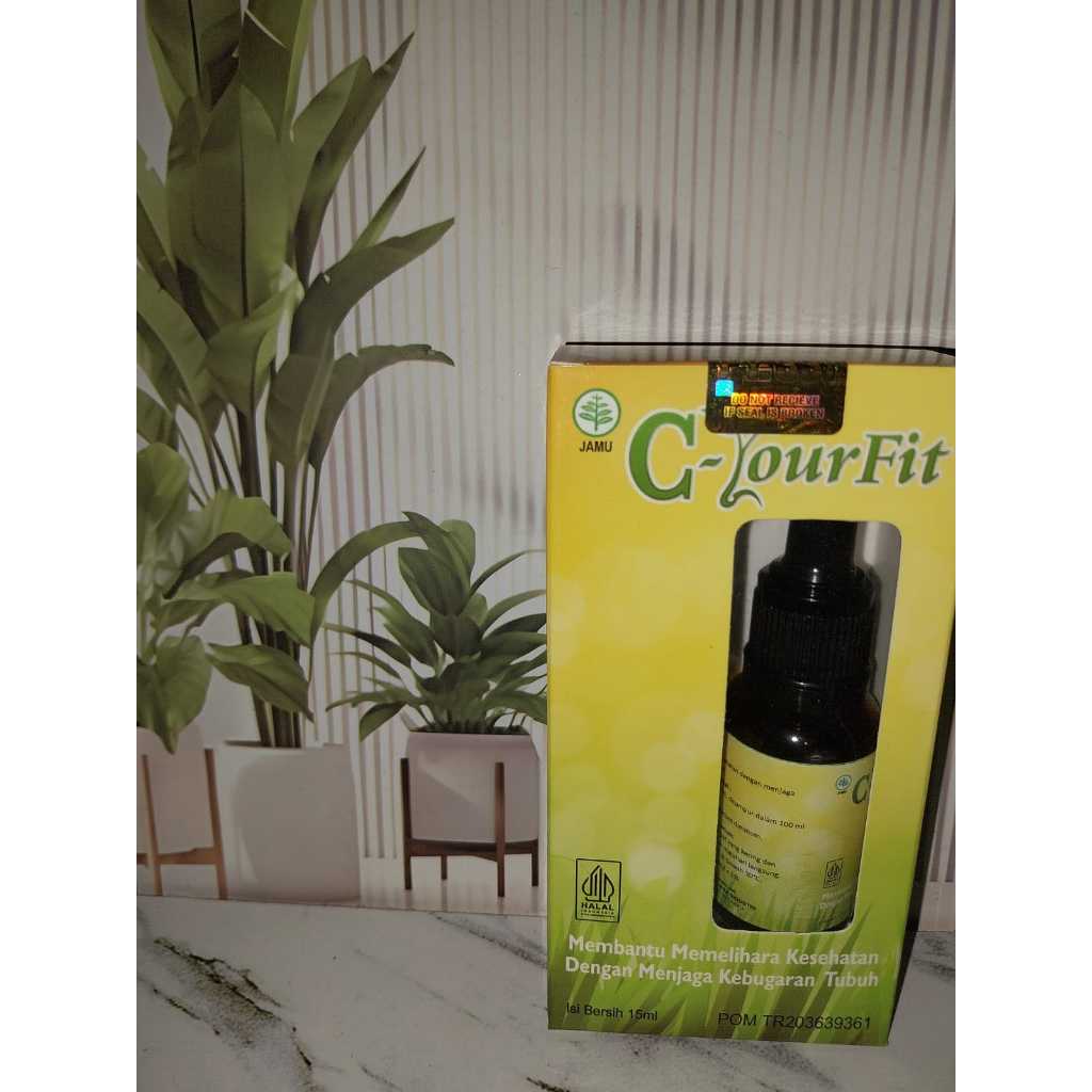 C-Yourfit Jamu Herbal 15ml Jamu Untuk Kesehatan Tubuh