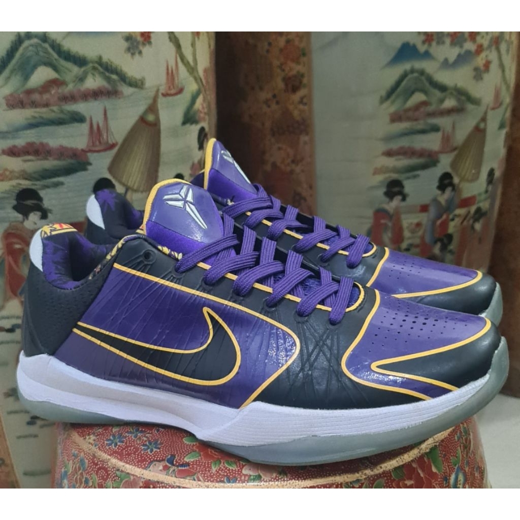 Kobe 5 Protro Lakers Size 45