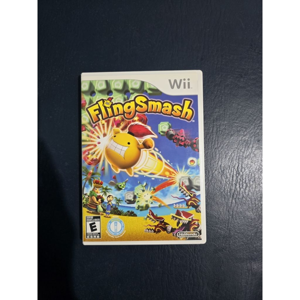 Nintendo Wii Fling Smash Flingsmash BD Kaset CD Game Games Ori Original
