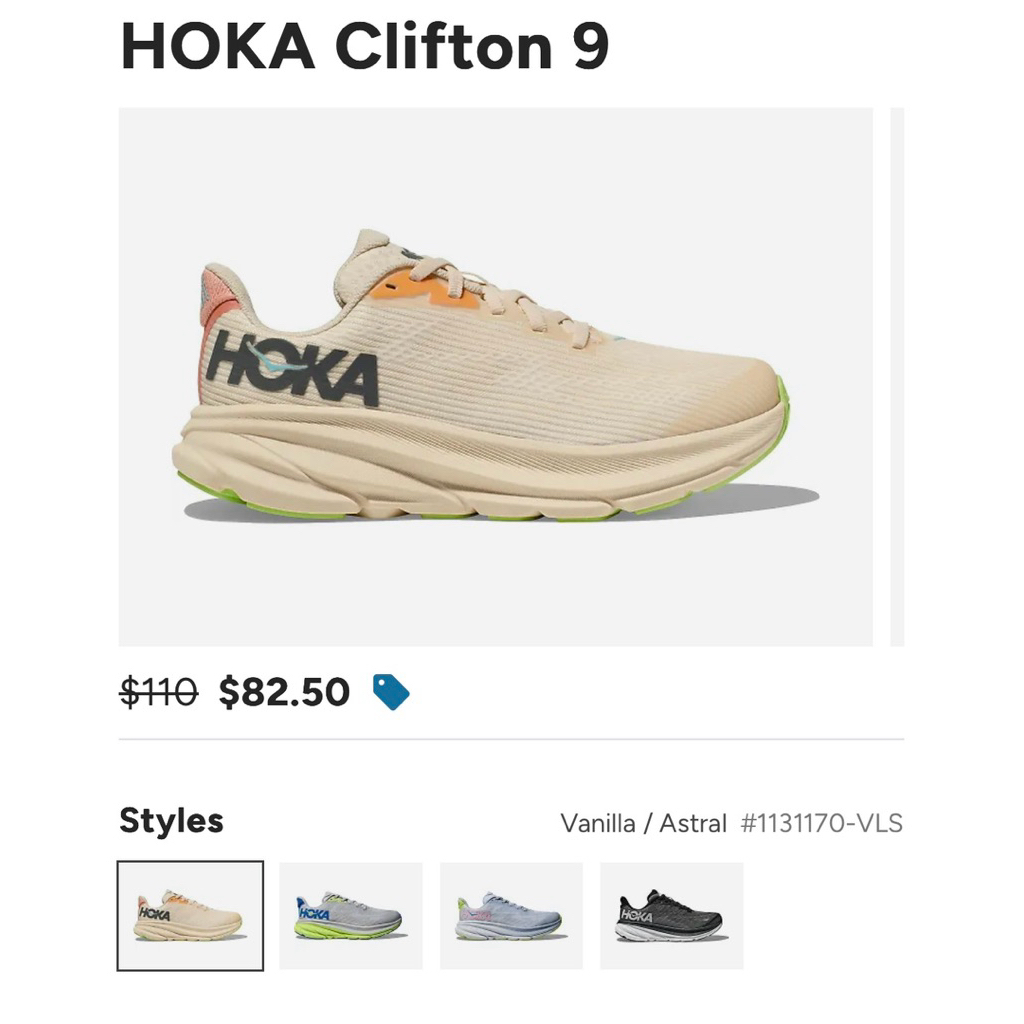 Hoka Clifton 9 (Youth)
