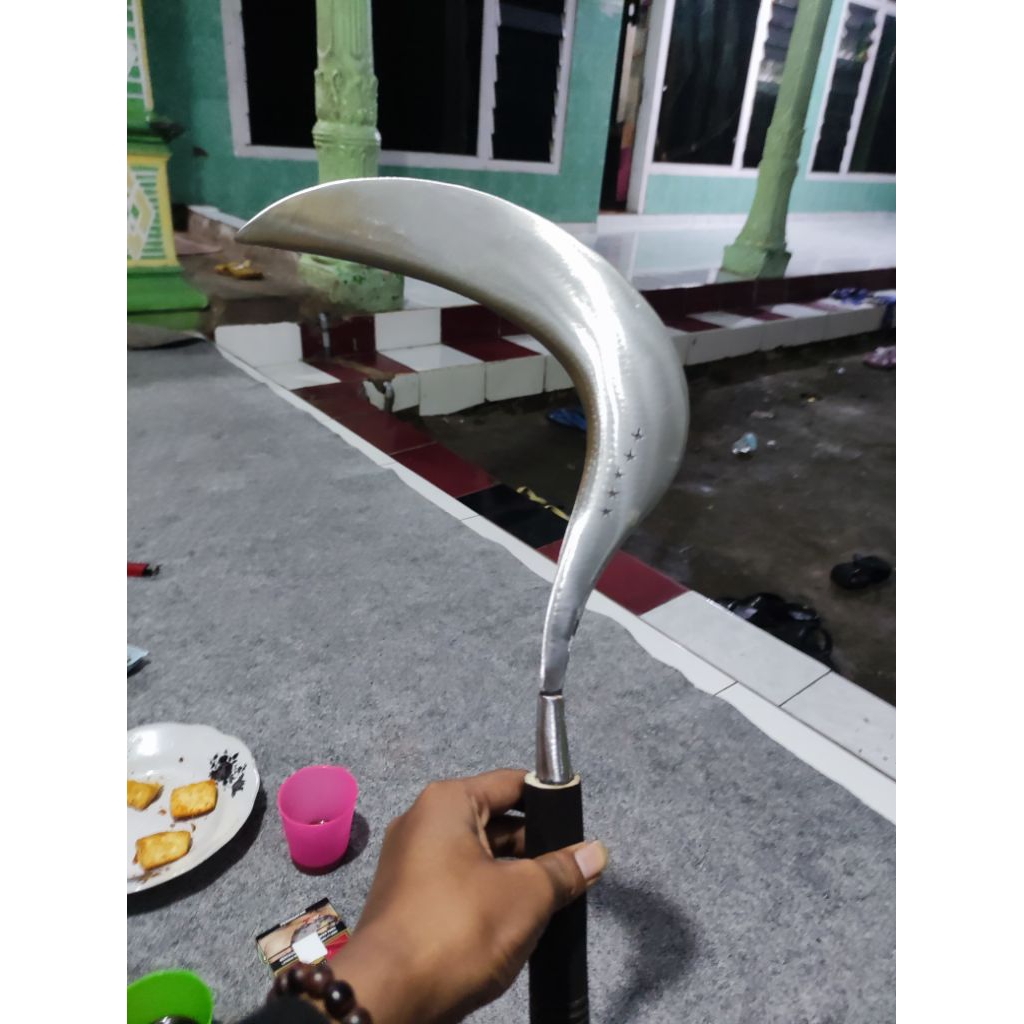 Sabit Potong Rumput Baja pir Tajam Mudah Digunakan