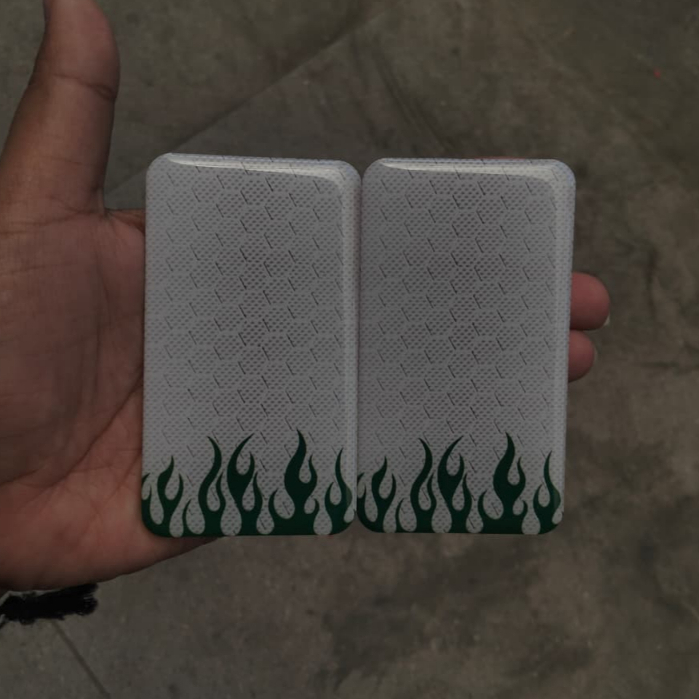 (PreOrder) Acrylic Backdoor For T200 / M200 Panel Motif White Crbn Pattern Corak Hijau Tua Uv Print