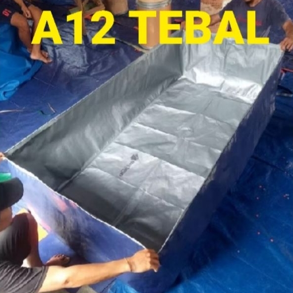 Terpal Kolam Ikan 300x200x50 A12 Kolam Terpal Budidaya