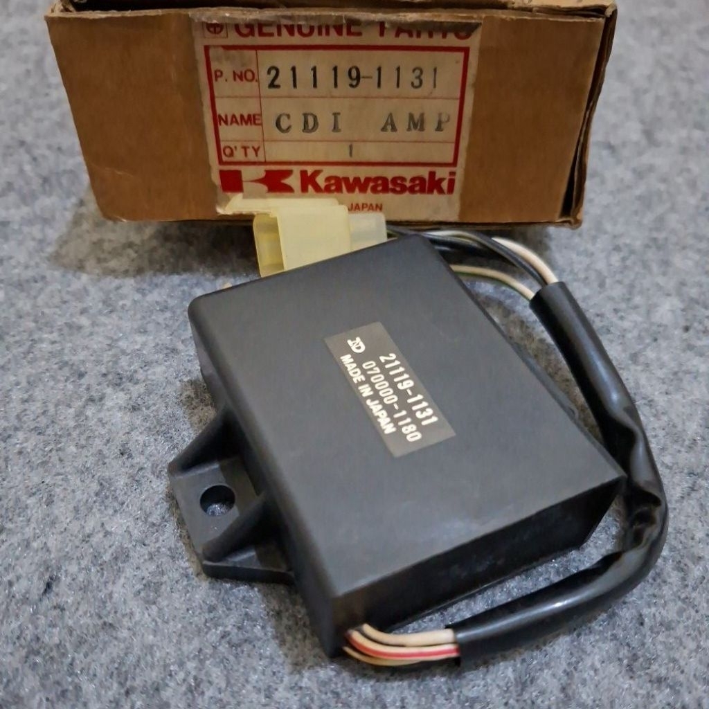 Pengapian Cdi Amp Binter AR AR125 Kawasaki AR AR125 AR 125 Asli Original Nos Japan 21119-1131